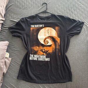 Disney Black and Orange Holiday T-Shirt
